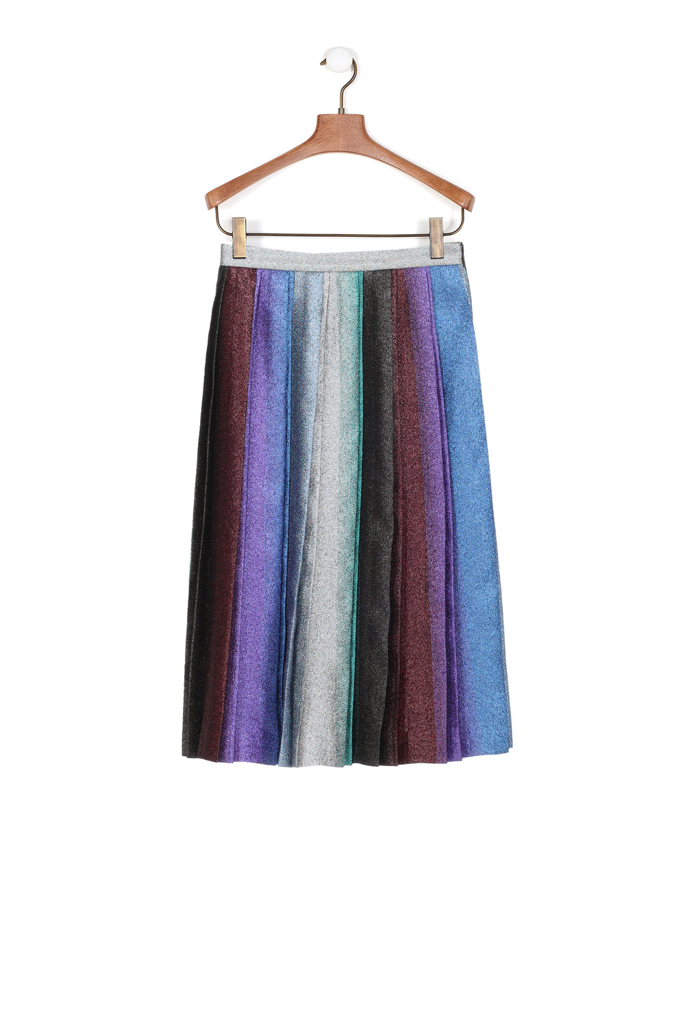 Multicolor lurex skirt