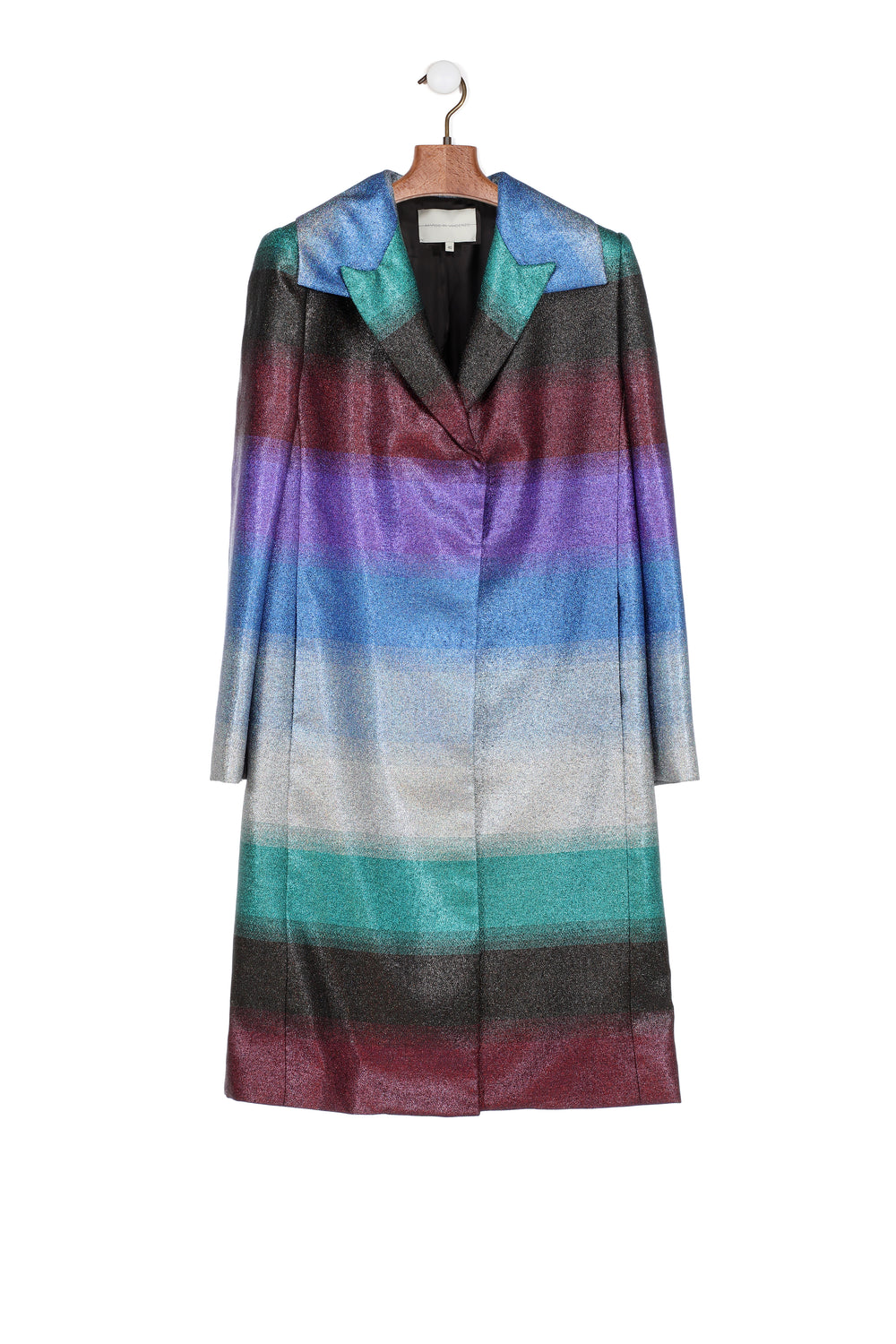 Multicolor lurex coat