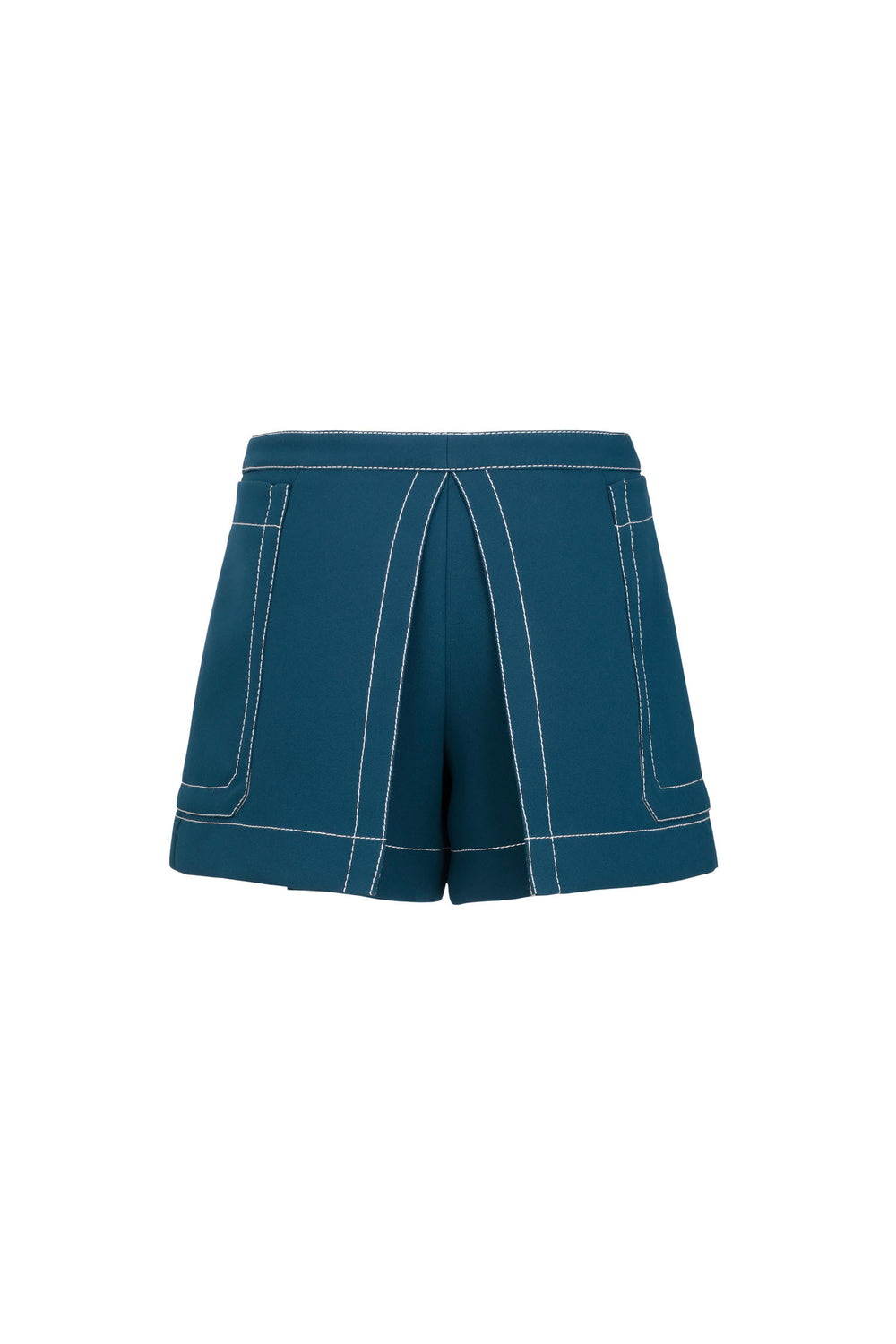 Shorts With Contrasting Stitching