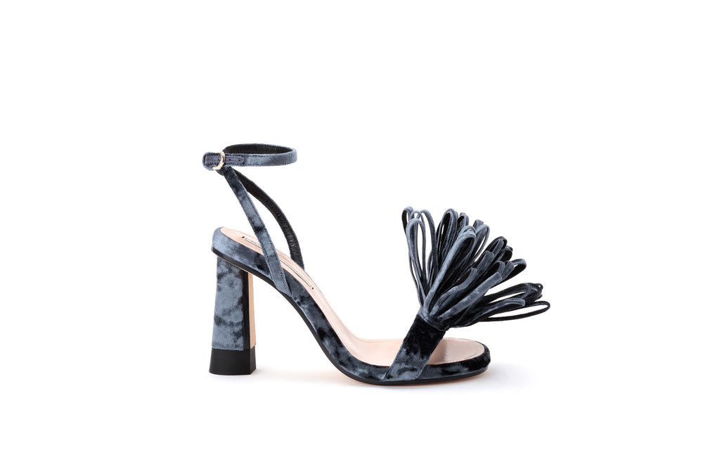 Velvet Flower Sandal