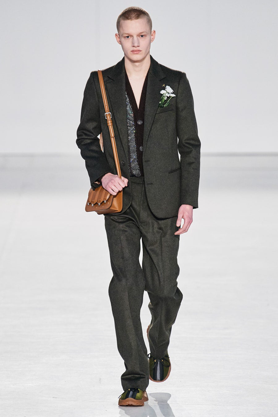 Crystal Paneled Cardigan