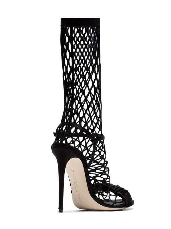 Satin sock sandals