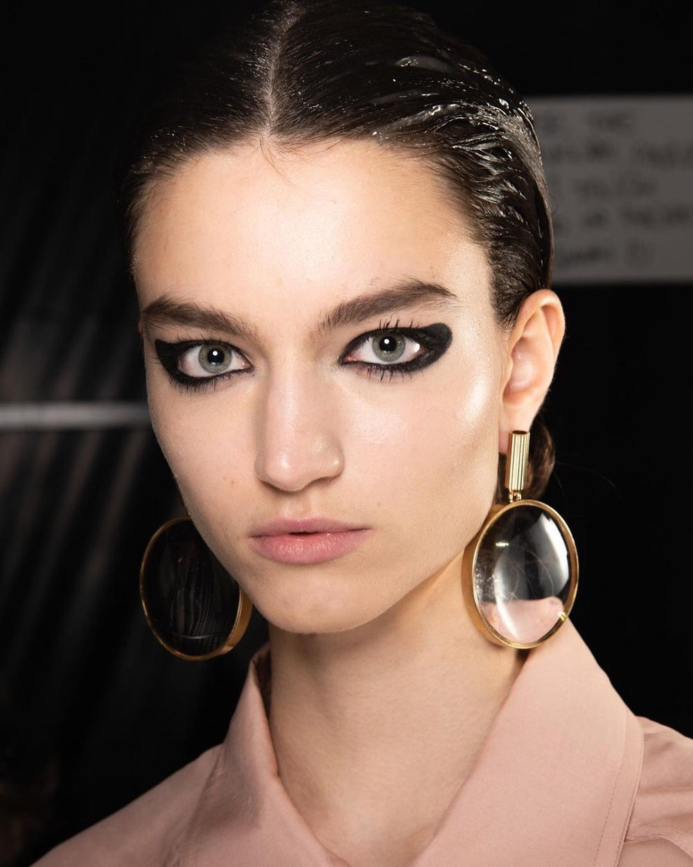 Magnifying Glass Earrings